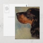 Sweet Gordon Setter Briefkaart (Voorkant / Achterkant)