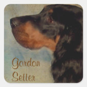 Sweet Gordon Setter Sticker (Voorkant)