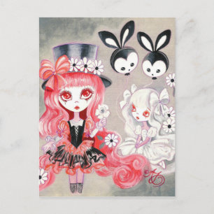 Sweet Gothic Party Uitnodiging Briefkaart