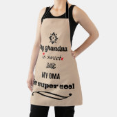 Sweet Grandma Cool Oma All-Over Print Schort (Insitu)