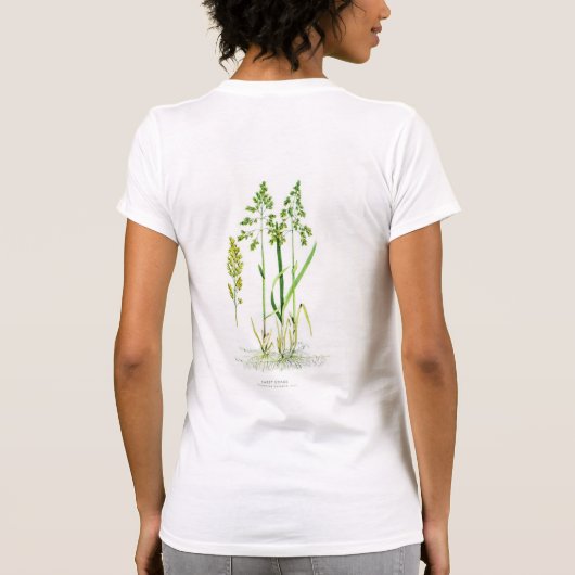 Sweet Grass Botanical T-shirt (Achterkant)