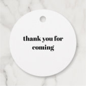 Sweet green baby bear baby bedankjes labels (Achterkant)