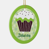 Sweet Green Cupcake Ornament (Rechts)