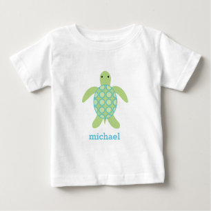Sweet Green en Blue Baby Turtle