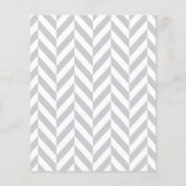 Sweet Green en Grey Elephant 🐘 Baby shower Bingo Flyer (Achterkant)