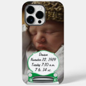 Sweet Green Retro Car Baby shower Gifts Case-Mate iPhone Case (Achterkant)