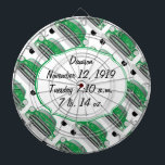 Sweet Green Retro Car Baby shower Gifts Dartbord<br><div class="desc">Sweet Green Retro Car Baby Boy Stats on Cute Little Gifts for your small man!</div>