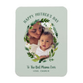 Sweet Greenery Moederdag Foto Gift voor mam Magneet (Verticaal)