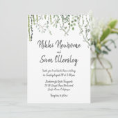 Sweet Greenery Vines Kaart (Staand voorkant)