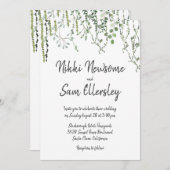 Sweet Greenery Vines Kaart (Voorkant / Achterkant)