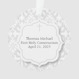 Sweet Grey Damask, Religieuze Ornament
