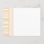 Sweet Groovy Blooms Baby shower Uitnodiging Briefkaart (Achterkant)