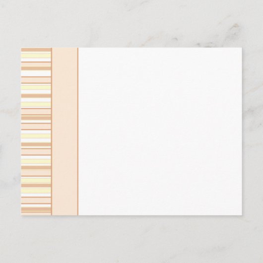 Sweet Groovy Blooms Baby shower Uitnodiging Briefkaart (Achterkant)