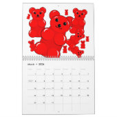 Sweet gummy bears, all year round Kalender (Mar 2026)