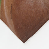 Sweet Haflinger Foal Fleece Deken (Hoek)