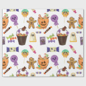 Sweet Halloween Cadeaupapier (Vlak)