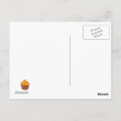 Sweet Halloween Cupcakes Briefkaart (Achterkant)