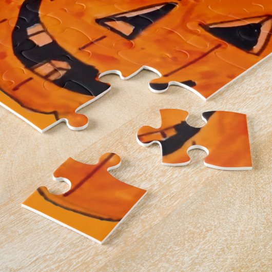 SWEET HALLOWEEN KITTY  LEGPUZZEL (Zijkant)