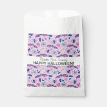 Sweet Halloween-Lavender Party Favor Bags