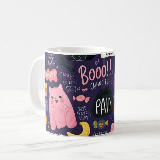 sweet halloween mug koffiemok (Voorkant links)