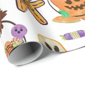 Sweet Halloween-opvulpapier Cadeaupapier (Rol Hoek)