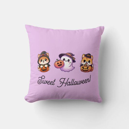 Sweet Halloween Pillow Kussen (Voorkant)