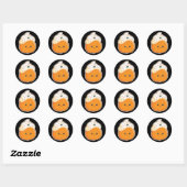 Sweet Halloween Ronde Sticker (Vel)