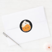 Sweet Halloween Ronde Sticker (Envelop)