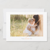 Sweet "Happy Love Day" Fotokaart Kaart (Voorkant)