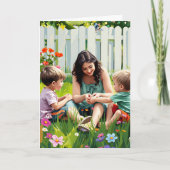 Sweet Happy Moederdag | Mama en Kinder Kaart (Voorkant)