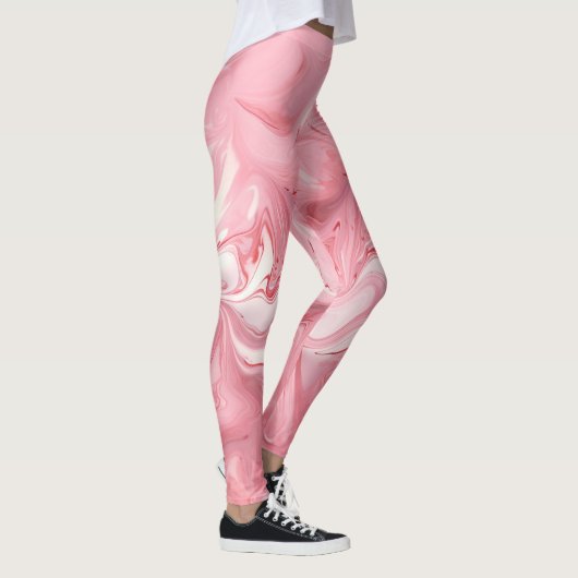 Sweet Harmony: Snoep marmer voor Borden Leggings (Rechts)