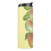 Sweet Harmony: Waterverf appels en een bij Thermosbeker (Gedraaid links)