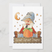 Sweet Harvest Dreams Kaart (Voorkant)