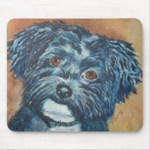 SWEET HAVANESE PUPPY MOUSEPAD MUISMAT