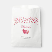 Sweet Heart Baby shower Bedankzakje (Voorkant)