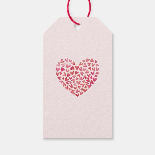 Sweet heart-Baby shower Cadeaulabel (Achterkant)