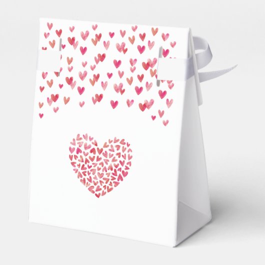 Sweet heart Baby shower Dank je wel Bedankdoosjes (Achterkant)