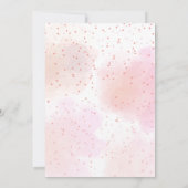 Sweet Heart Baby shower Kaart (Achterkant)