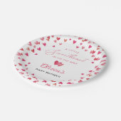 Sweet Heart Baby shower Papieren Bordje (Gekanteld)