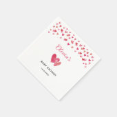 Sweet Heart Baby shower Servet (Hoek)