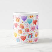 Sweet Heart Balloons Mug Gift for Any Occasion Grote Koffiekop (Voorkant)