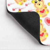 Sweet Heart Bear Nursery Pattern Muismat (Hoek)