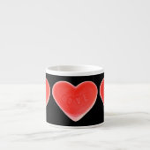 Sweet Heart Black espresso mok (Voorkant)