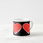 Sweet Heart Black espresso mok (Voorkant rechts)