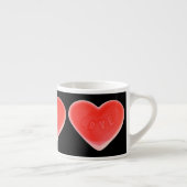 Sweet Heart Black espresso mok (Rechts)