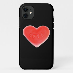 Sweet Heart Black iPhone hoesje