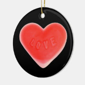 Sweet Heart Black ornament (Links)