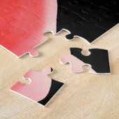 Sweet Heart Black puzzel (Zijkant)