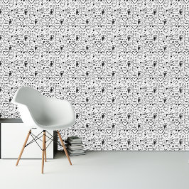 Sweet Heart Doodles Behang