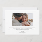 Sweet Heart Editable Color Save the Date Kaart (Achterkant)